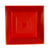 CAC Chinaware Color Tango Square Bowl Red 15oz 6