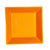CAC Chinaware Color Tango Square Bowl Tangerine 42oz 8