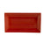 CAC Chinaware Color Tango Rect. Platter Red 11 5/8
