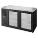 True TBR60-RISZ1-L-B-GG-1 Refrigerated Back Bar Storage Cabinet,
