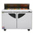 Turbo Air TST-48SD-N Super Deluxe Sandwich/Salad Unit with Two Sections 12 cu. ft.