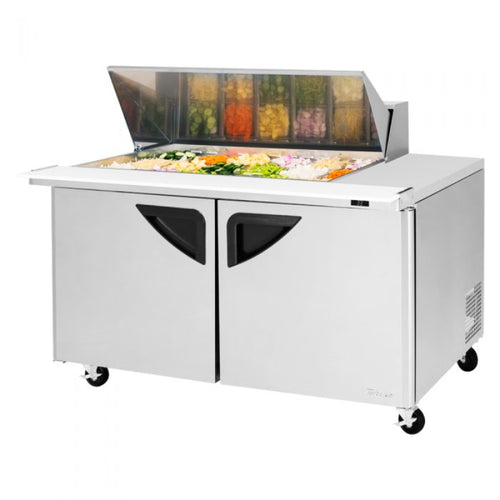 Turbo Air TST-60SD-18M-N Super Deluxe Series Mega Top Prep Tables + Undercounters 19.0 cu. ft