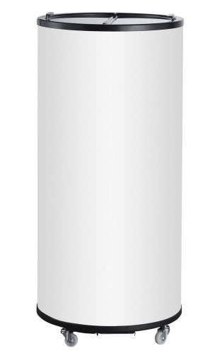 Unity U-BR2 round barrel can cooler front view
