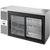 True TBR60-RISZ1-L-S-11-1 Reach-In Single Zone Refrigerator with Left Side Refrigeration System. Stainless Exterior and Glass Slide Doors