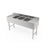 3-Compartment Bar Sink w/ Two Drain Boards-GSW SE10143D60B