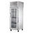 True STR1RPT-1G-1S-HC Pass-Thru Glass Front/Solid Rear Swing Doors Refrigerator