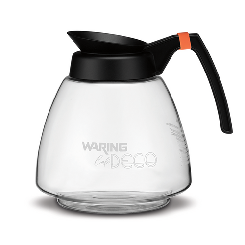 Waring Coffee Accessories, Café Deco® 64 oz. Glass Decanter - Case of 12