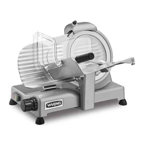 Waring WCS220SV Prep Food slicer,8.5" Professional Food Slicer, Silver