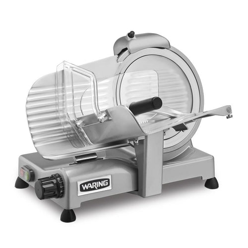 Waring WCS250SV Prep Food slicer,10" Professional Food Slicer, Silver