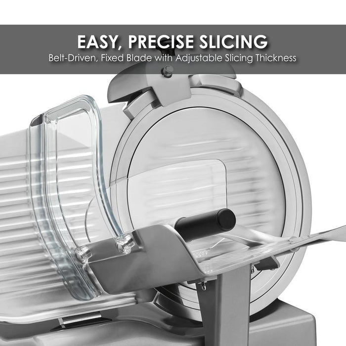 Waring Prep Food slicer,12" Professional Food Slicer, Silver