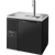 True TDR36-PTSZ1-L-B-S-S-1 Pass-Thru Single Zone Refrigerator with Left Side Refrigeration System. Black Exterior and Solid Swing Doors