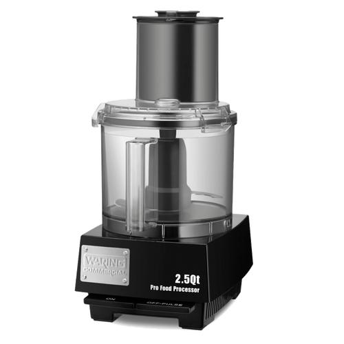 Waring WFP11S Food Processor 2.5 Qt. Bowl Cutter Mixer with the Patented LiquiLock® Seal System