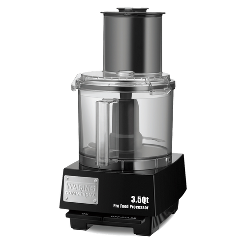 Waring WFP14S Food Processor 3.5 Qt. Bowl Cutter Mixer with Patented LiquiLock® Seal System