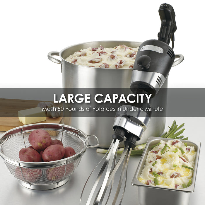 Waring Immersion Blemder, Heavy-Duty Big Stik® Power Pack with 10" Whisk Attachment