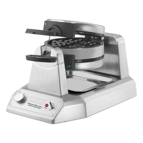 Waring WW200 Waffle, Double Vertical Belgian Waffle Maker – 120V 1400W