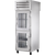True STR1RPT-2HG-1G-HC Pass-Thru Half Glass Front/Rear Swing Doors Refrigerator