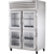 True STR2H-4HG Reach-In Glass Half Swing Door Heated Cabinet