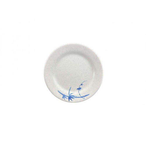 Thunder Group Melamine Asian 6 7/8" PLATE, BLUE BAMBOO,1 doz