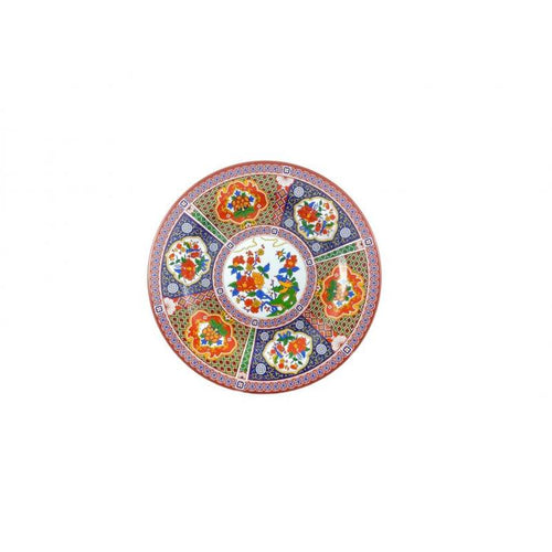 Thunder Group Melamine Asian 9 1/8" PLATE, PEACOCK, 1 doz