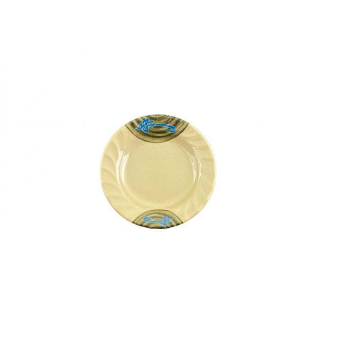 Thunder Group Melamine Asian 7" CURVED RIM PLATE, WEI , 1 doz