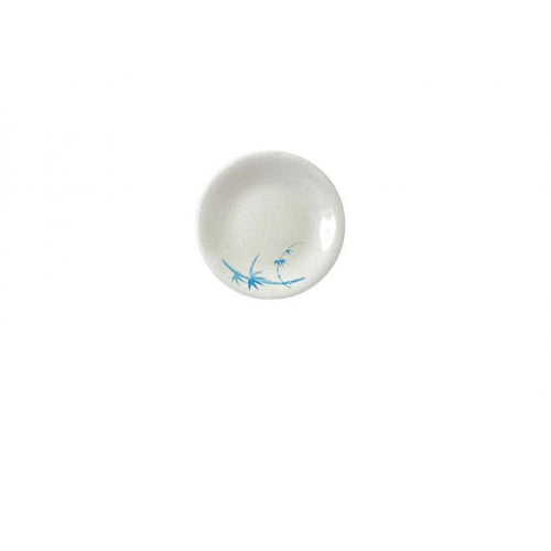 Thunder Group Melamine Asian 5 1/4" DINNER PLATE, BLUE BAMBOO,1 doz