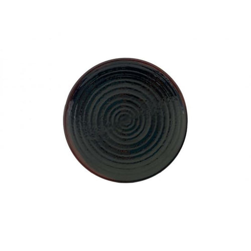 Thunder Group Melamine Asian 10 1/2" PLATE, TENMOKU, 1 doz