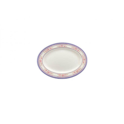 Thunder Group Melamine Asian 8" X 6" PLATTER, ROSE, 1 doz
