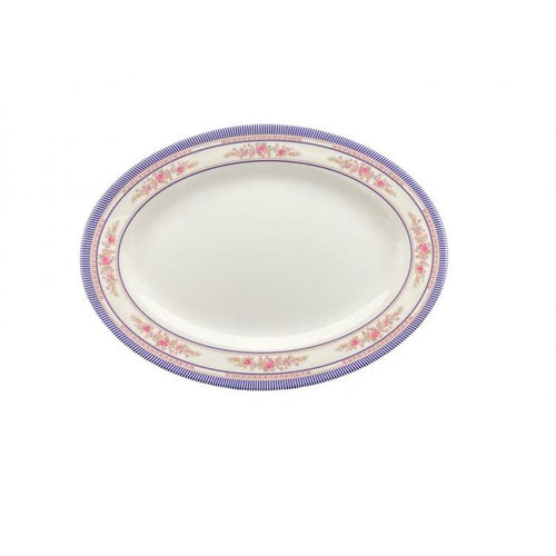 Thunder Group Melamine Asian 14" X 10" PLATTER, ROSE, 1 doz