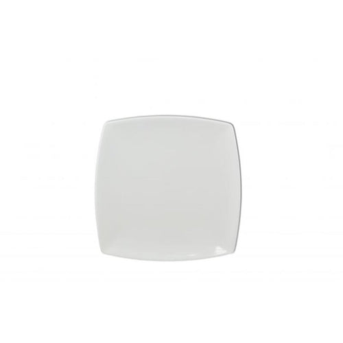 Thunder Group Melamine Asian 10" SQUARE PLATE, 1" DEEP, 1 doz