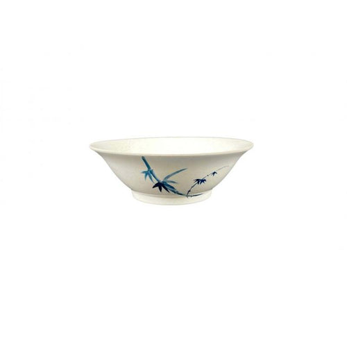 Thunder Group Melamine Asian 35 OZ, 8" SPECIAL DEEP BOWL, BLUE BAMBOO,1 doz