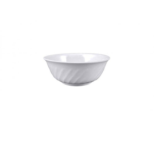Thunder Group Melamine Asian 32 OZ, 6 7/8" SWIRL BOWL, IMPERIAL,1 doz