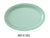 Yanco Nessico NS-512G Oval Platter with Narrow Rim, Melamine, Pack of 24 (2 Dz)