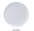 Yanco CO-1016 Coupe Pattern Round Plate, Shape: Round, Color: White, Material: Melamine, Pack of 12
