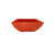 Thunder Group Melamine Asian 40 OZ, 7 1/8 SQUARE BOWL, 2 3/4 DEEP, PURE RED, 1 doz