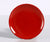 Yanco CR-1312 Black and Red Two-Tone Round Plate, Shape: Round, Color: Black and Red, Material: Melamine, Pack of 12