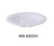 Yanco MS-9303IV Mile Stone Saucer For Model MS-303/313/5044/9018, Shape: Round, Color: Ivory, Material: Melamine, Pack of 48