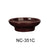 Yanco NC-351C Tulip/Salsa Bowl, Shape: Round, Color: Brown, Material: Melamine, Pack of 48