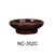 Yanco NC-352C Tulip/Salsa Bowl, Melamine, Pack of 48 (4 Dz)