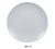 Yanco MD-112 Milando Round Plate, Shape: Round, Color: White, Material: Melamine, Pack of 12