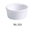 Yanco RK-203 Ramekin, Shape: Round, Color: White, Material: China, Pack of 48