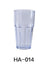 Yanco HA-014 Hawaii Beverage Tumbler, , Color: Clear, Material: Plastic, Pack of 72