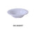 Yanco MS-5608WT Mile Stone Salad Bowl, Shape: Round, Color: White, Material: Melamine, Pack of 48