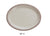 Yanco BR-14 Brown Speckled Platter, Shape: Oval, Color: White and Brown, Material: China, Pack of 12