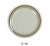 Yanco SS-109 Sesame Round Dinner Plate, Melamine, Pack of 24 (2 Dz)