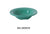 Yanco MS-5608GR Mile Stone Salad Bowl, Shape: Round, Color: Green, Material: Melamine, Pack of 48