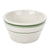 Yanco GB-4 Green Band Bouillon Bowl, Shape: Round, Color: White and Green, Material: China, Pack of 36
