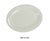 Yanco MS-213IV Mile Stone Oval Platter, Shape: Oval, Color: Ivory, Material: Melamine, Pack of 12