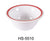 Yanco HS-5510 Houston Soup Bowl, Shape: Round, Color: White and Red, Material: Melamine, Pack of 48