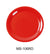 Yanco MS-106RD Mile Stone Narrow Rim Round Plate, Shape: Round, Color: Red, Material: Melamine, Pack of 48