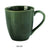 Yanco GG-001 Green Gem Coffee Mug, Shape: Round, Color: Green, Material: China, Pack of 36